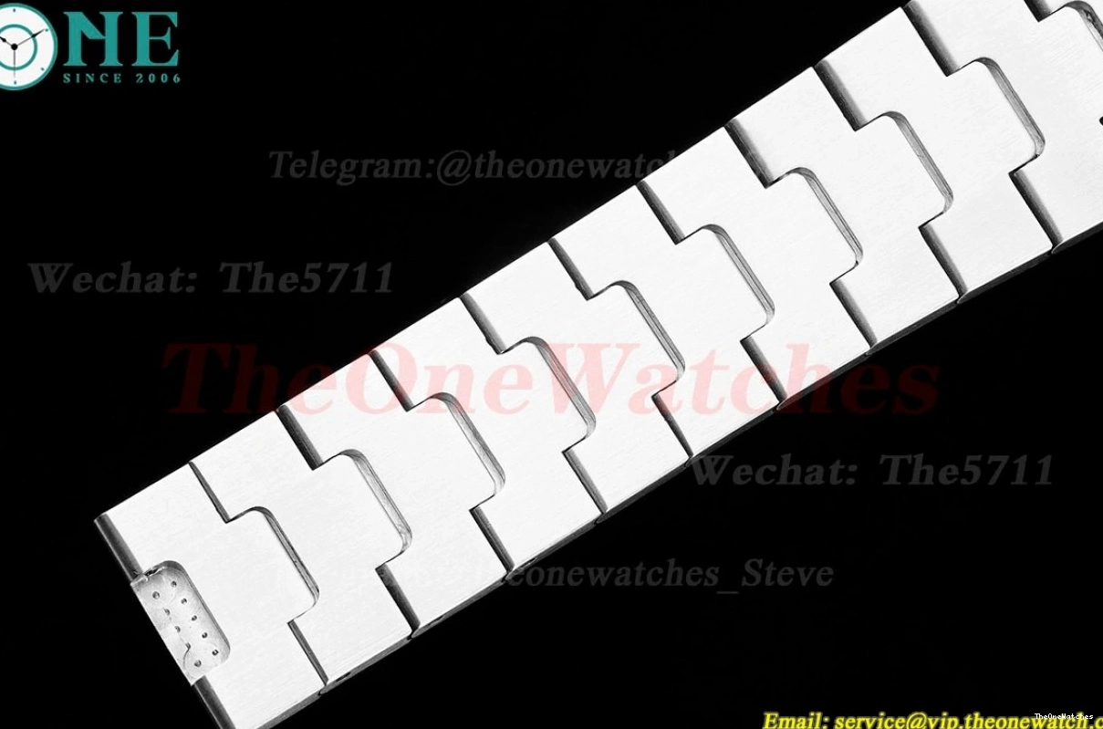 SS Silver MY9015 Santos Dial XL AMG Mens 40mm SS 100 RG 1202